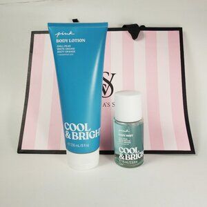 NEW! VS PINK COOL & BRIGHT BODY LOTION Chill Pear White Orchid Zesty Orange